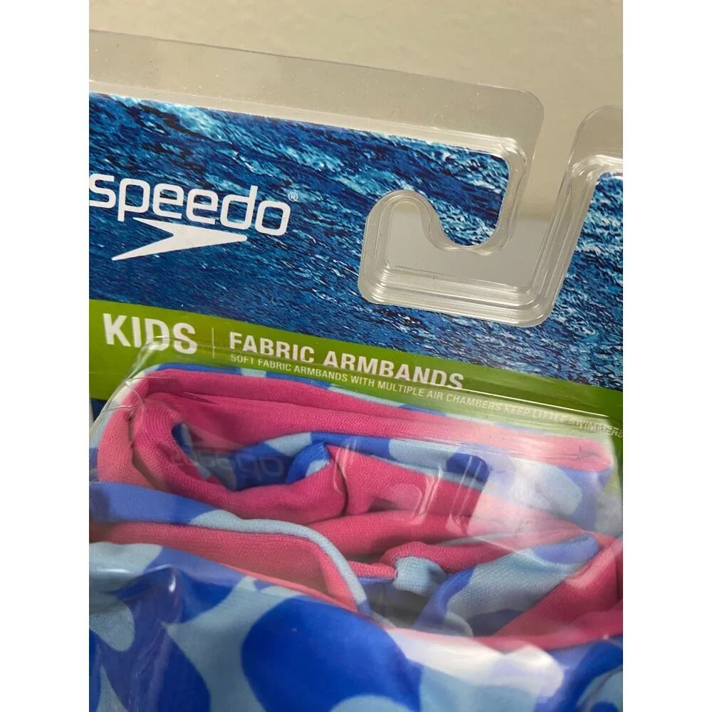NEW Speedo Swim Armband Flooties Kids Ages 2-12‎ Floral Blue Pink vacation Beach